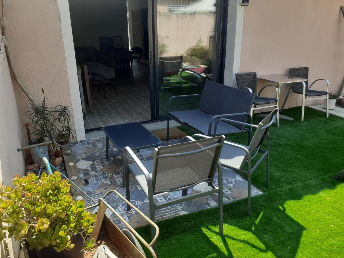 Villa Loft Avec Clim, Parking Et Jardin Proche De La Mer Sauvian Exterior foto