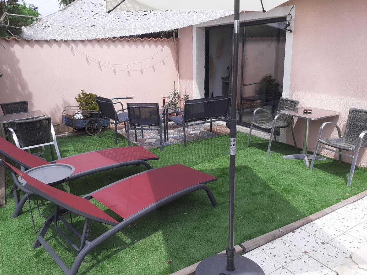 Villa Loft Avec Clim, Parking Et Jardin Proche De La Mer Sauvian Exterior foto